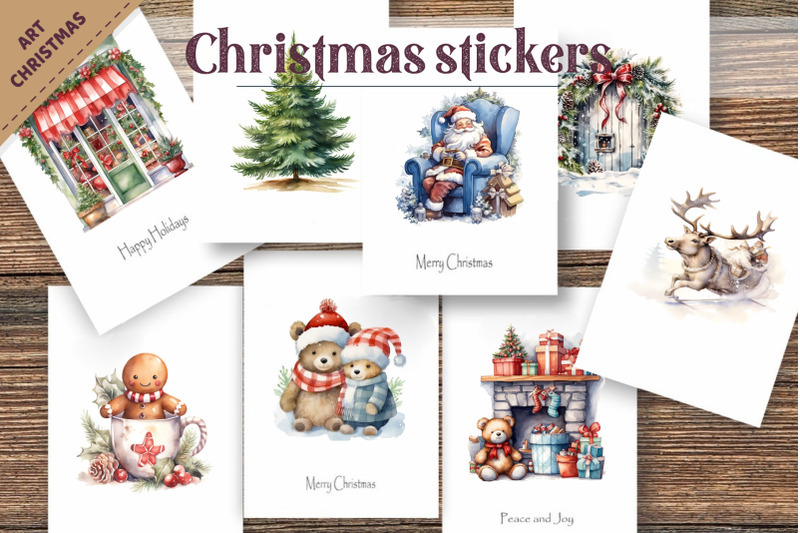 watercolor-christmas-stickers-clipart