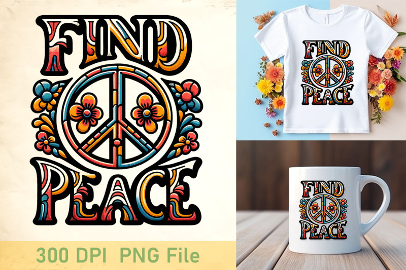 find-inner-peace-boho-design