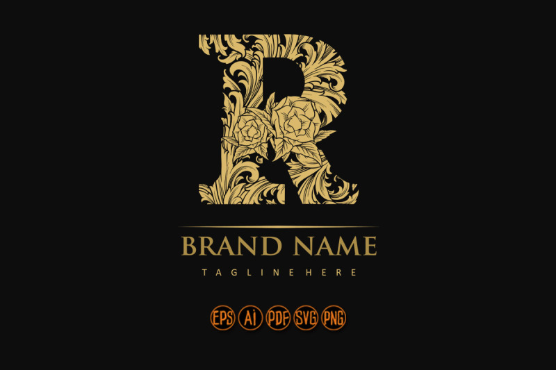 classic-elegant-flourish-letter-r-monogram-logo