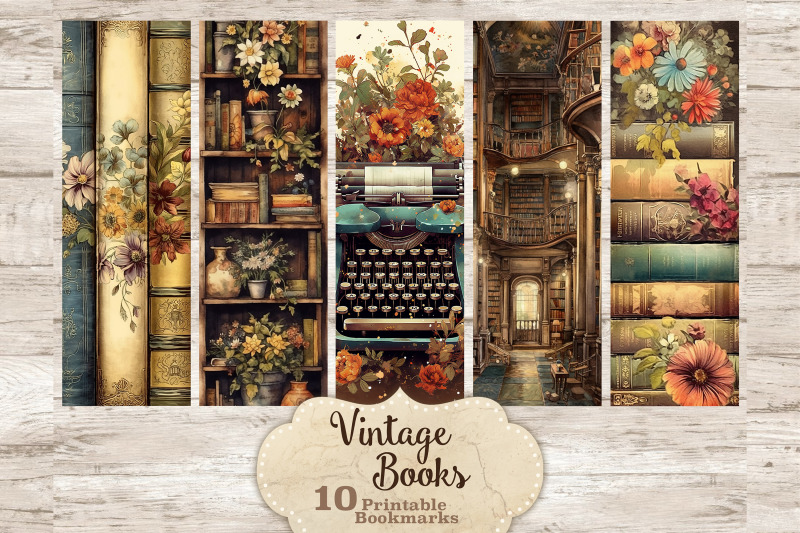 vintage-book-bookmarks-ephemera-printable