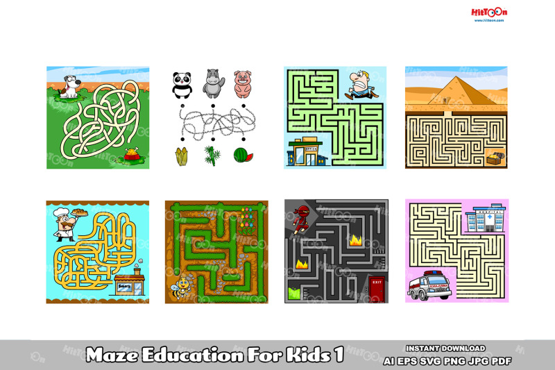 maze-game-education-pages-for-kids-1