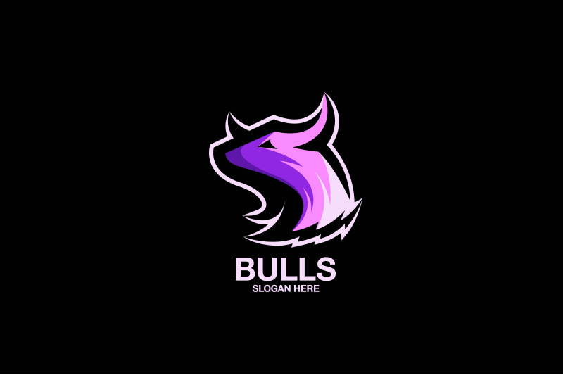 bull-head-vector-template-logo-design