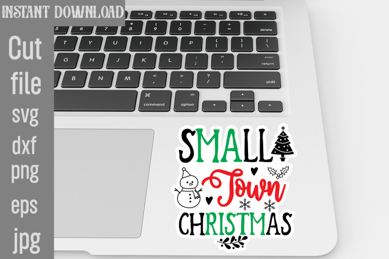 small-town-christmas-svg-cut-file-christmas-stickers-bundle-christmas