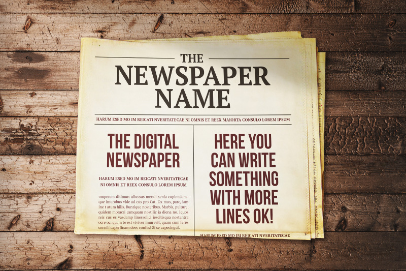 newspaper-mockups-with-editable-content-and-cover