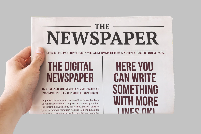 newspaper-mockups-with-editable-content-and-cover