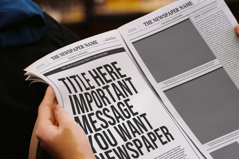 newspaper-mockups-with-editable-content-and-cover