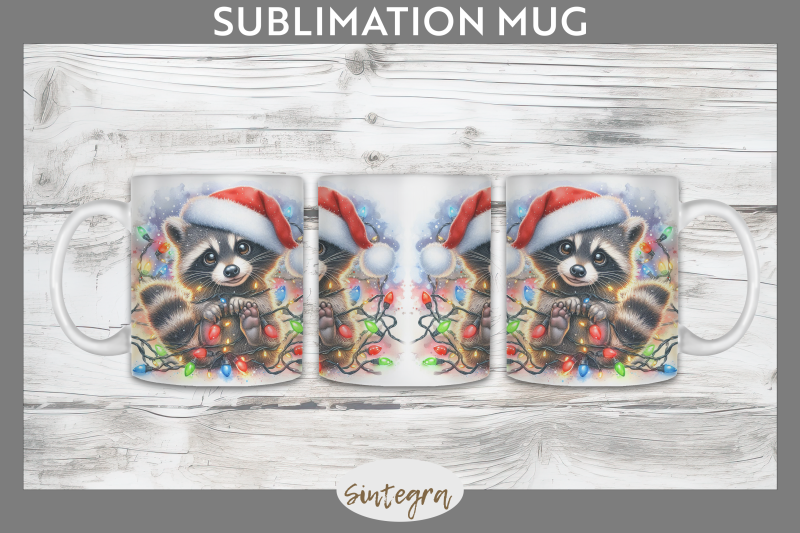christmas-raccoon-entangled-in-lights-mug-wrap-sublimation