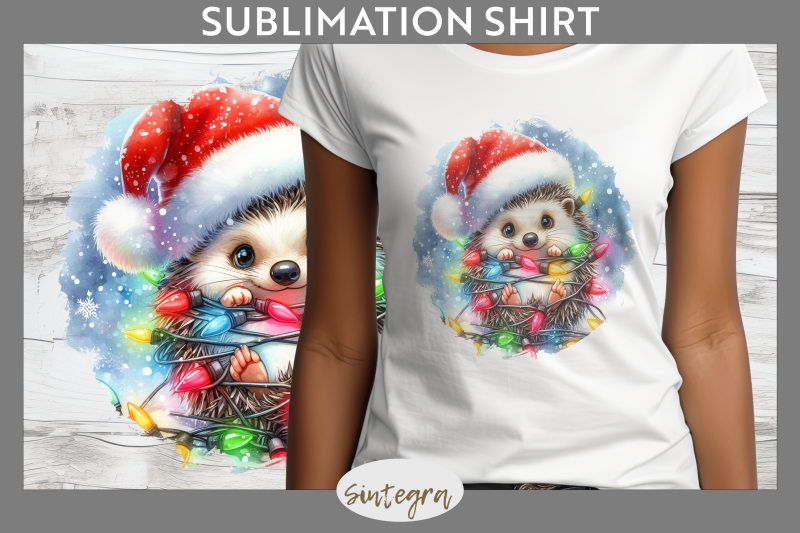 christmas-hedgehog-entangled-in-lights-t-shirt-sublimation
