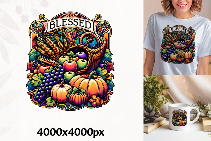 blessed-harvest-pumpkin-art