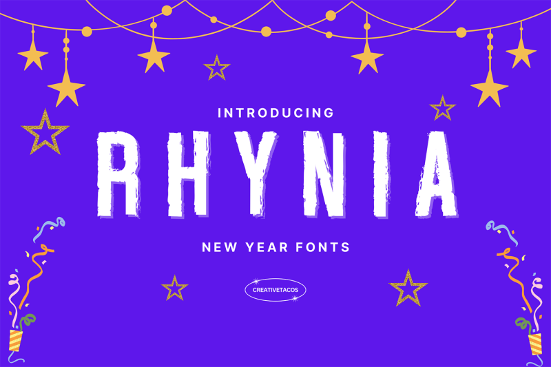 rhynia-happy-new-year-font