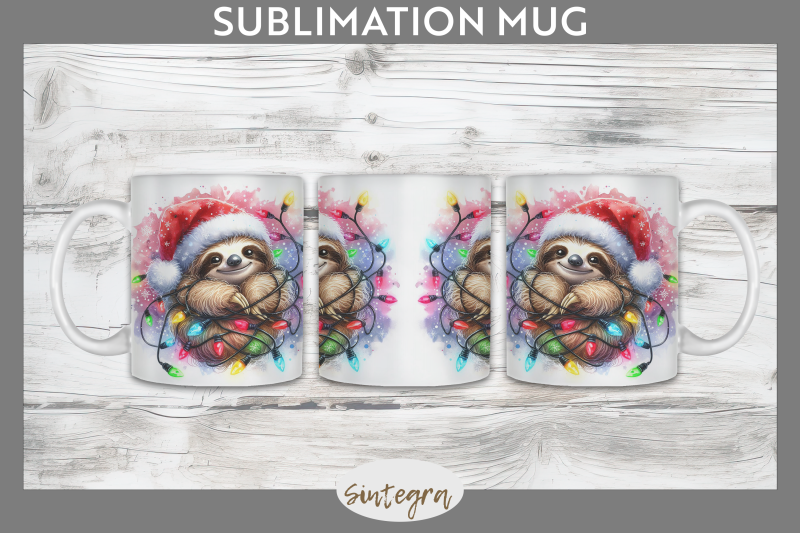 christmas-sloth-entangled-in-lights-mug-wrap-sublimation