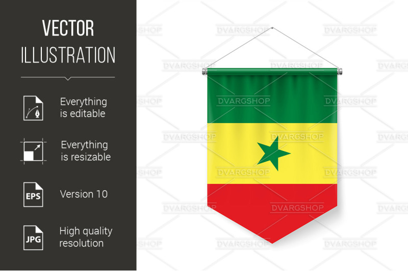 pennant-flag-of-senegal