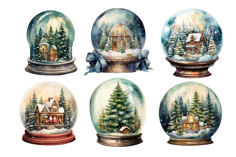 christmas-snow-globes