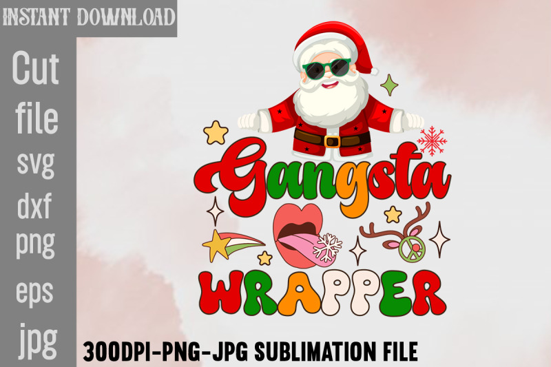 gangsta-wrapper-retro-christmas-bundle-christmas-sublimation-bundle-c