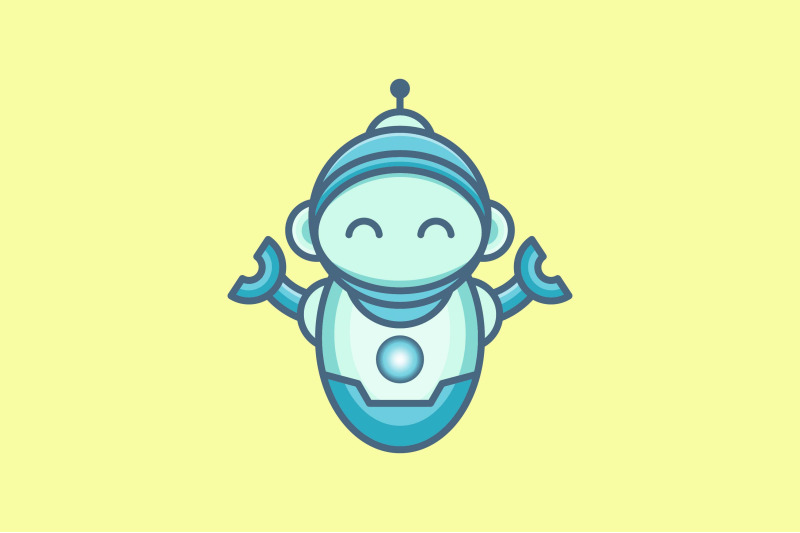 cute-robot-vector-template-logo-design