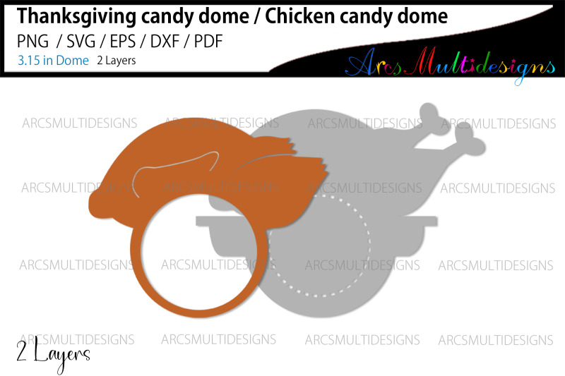 chicken-candy-dome-holder