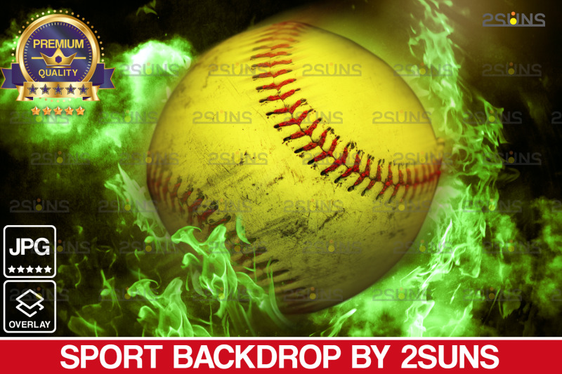 softball-ball-sport-digital-backdrop-sport-background