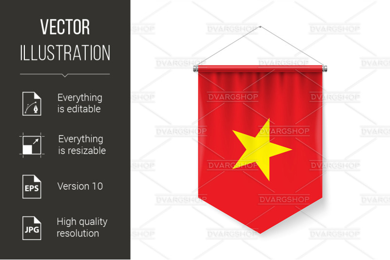 pennant-flag-of-vietnam