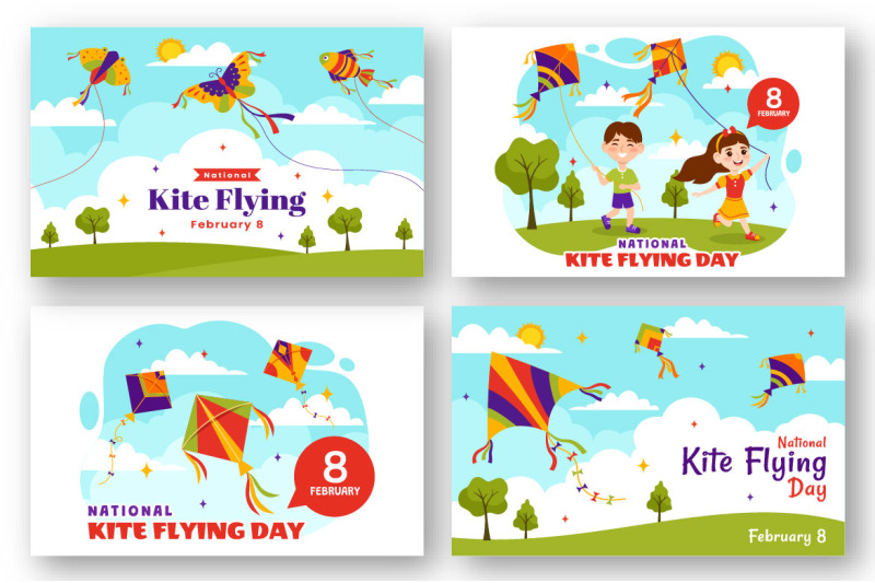 12-national-kite-flying-day-illustration