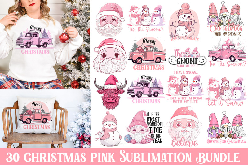 pink-christmas-sublimation-bundle