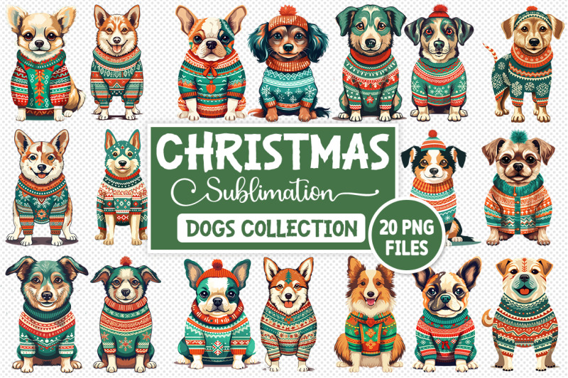 christmas-dogs-collection-sublimation