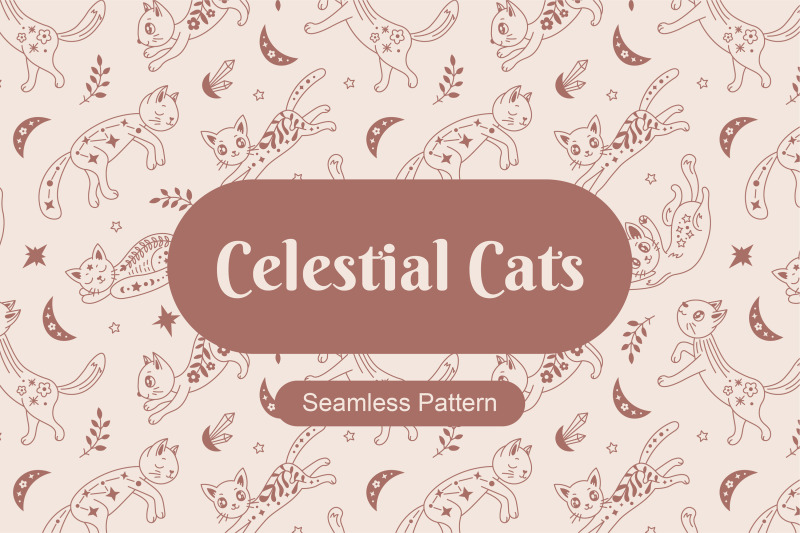 celestial-cats-seamless-pattern