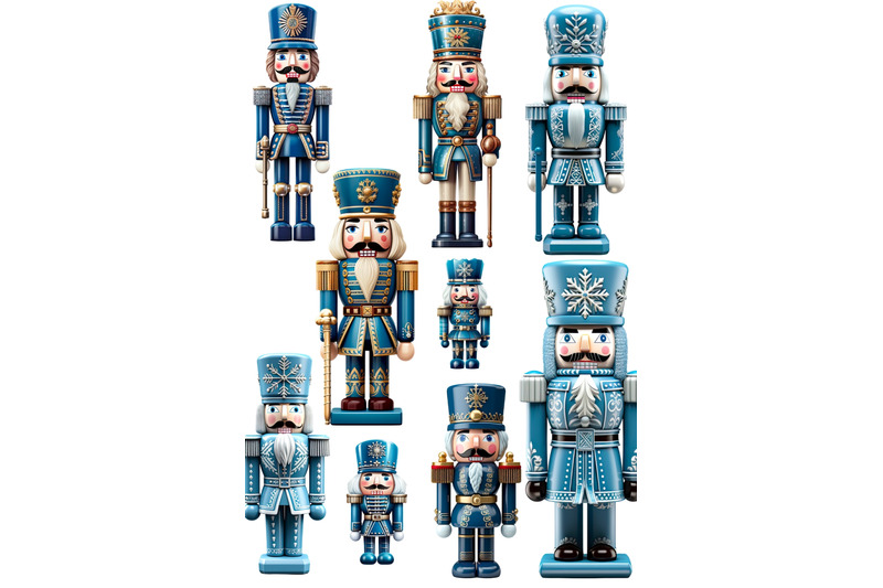 nutcracker-soldier-blue-christmas-clipart