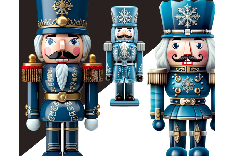 nutcracker-soldier-blue-christmas-clipart