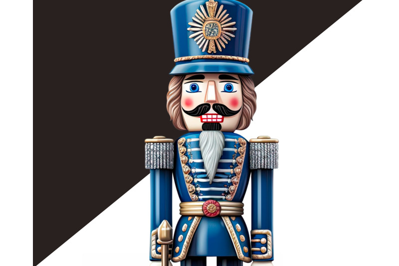 nutcracker-soldier-blue-christmas-clipart