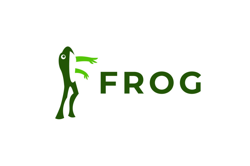 frog-vector-template-logo-design