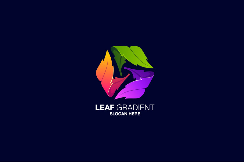 leaves-vector-template-logo-design