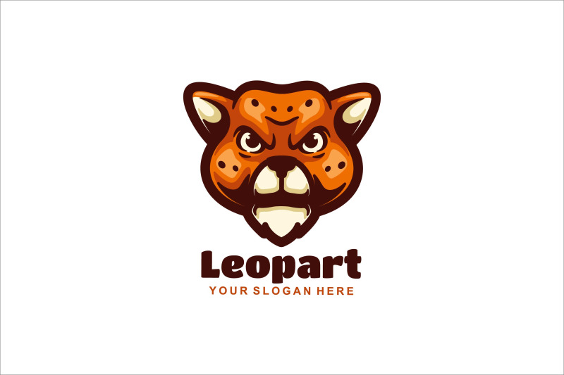 leopard-face-vector-template-logo-design