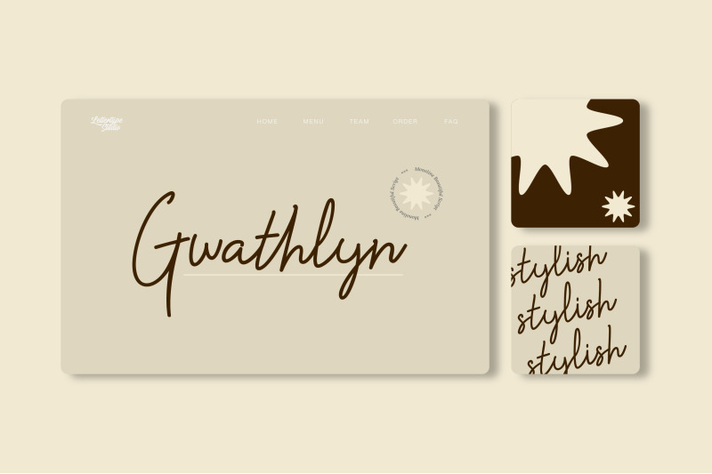 gwathlyn-beauty-monoline-font