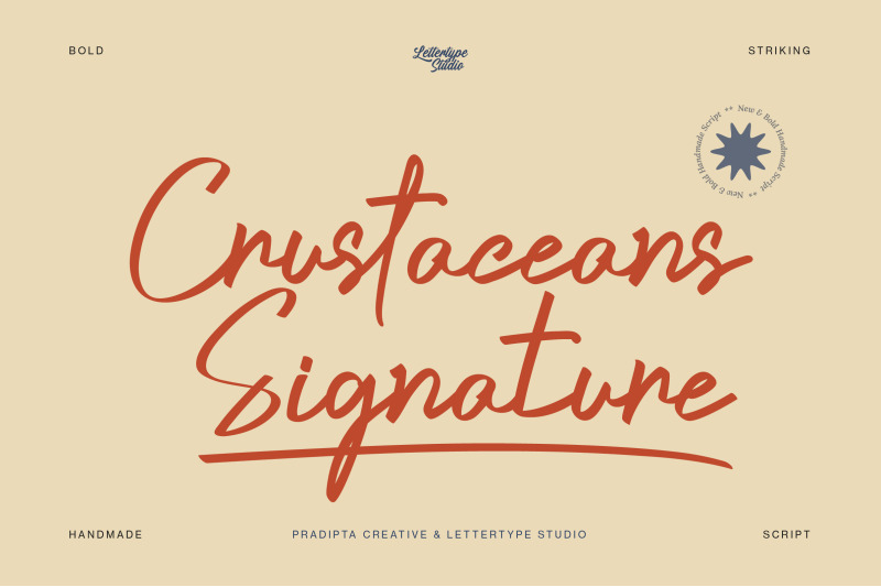 crustaceans-signature-bold-script