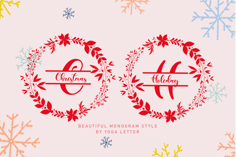 christmas-holiday-monogram