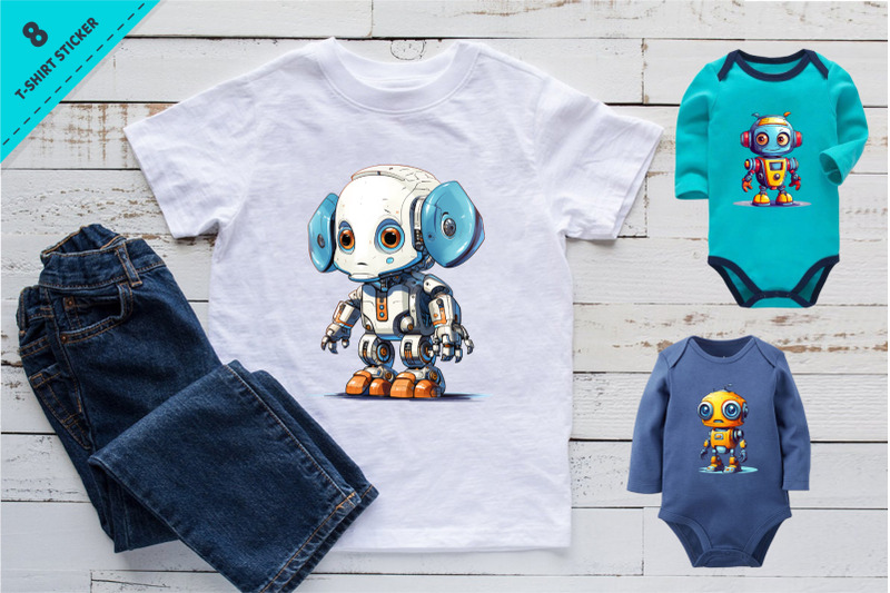 cartoon-cool-robots-t-shirt-sticker