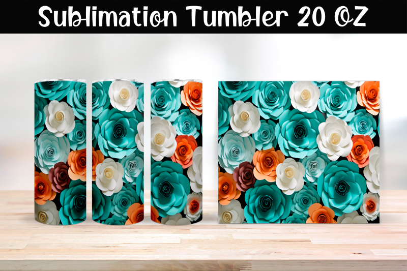 paper-roses-sublimation-tumbler-wrap-20-oz