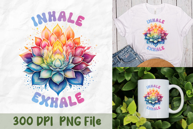 inhale-exhale-lotus-art