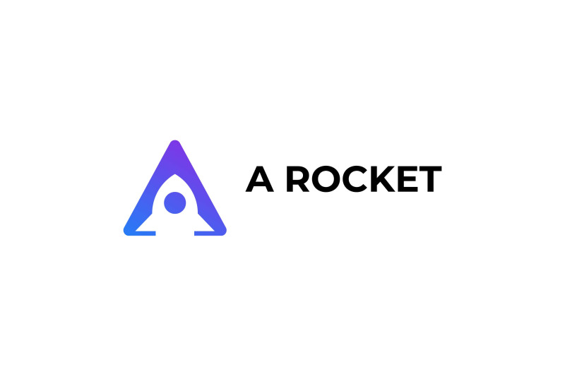 letter-a-rocket-vector-template-logo-design