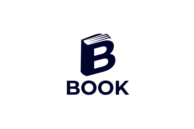 letter-b-book-vector-template-logo-design