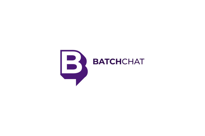 letter-b-chat-vector-template-logo-design