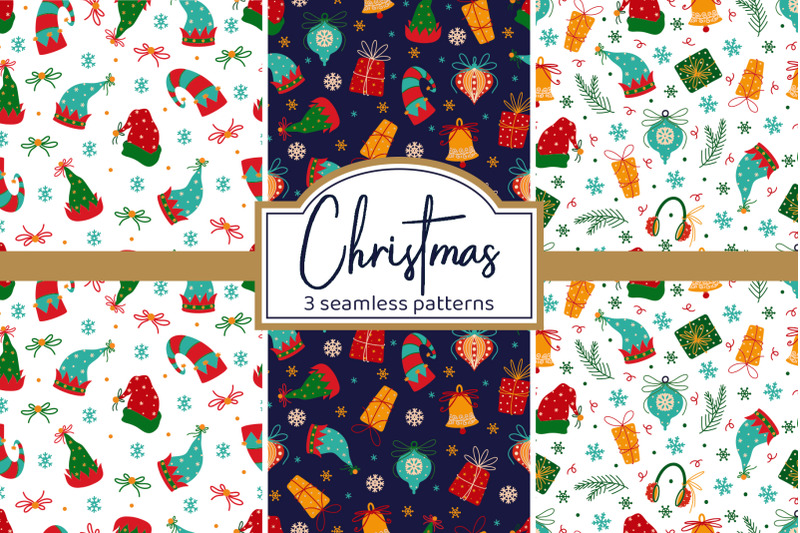 cozy-christmas-seamless-patterns-set-digital-paper
