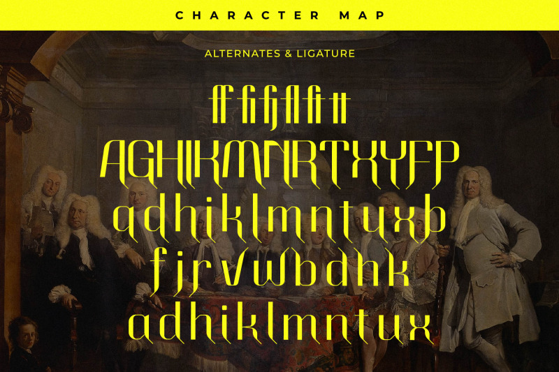 gleriouh-typeface