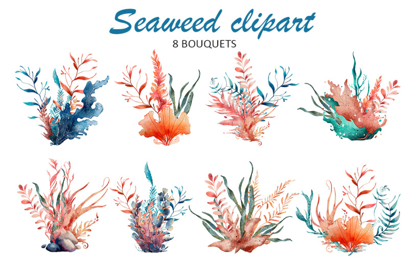 water-plants-seaweed-clipart