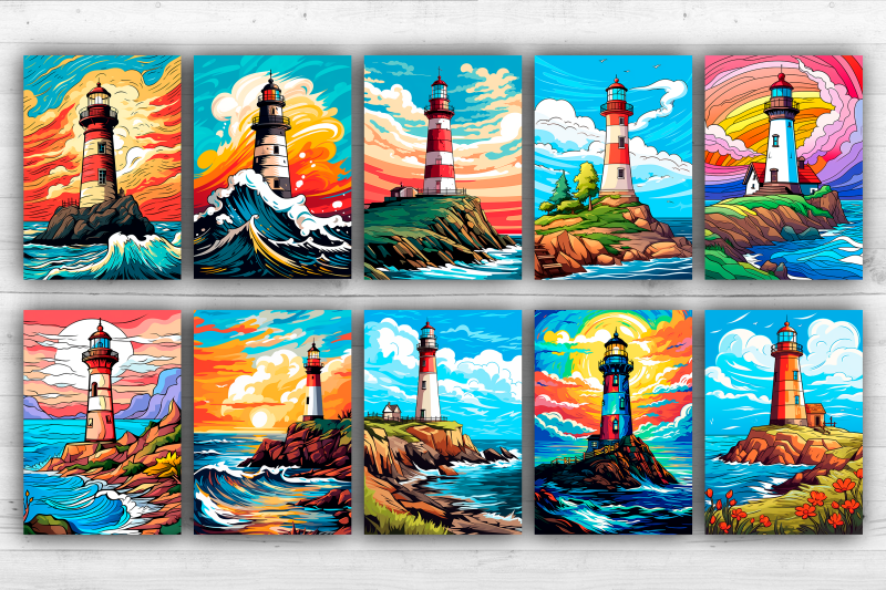 20-lighthouse-posters-cards