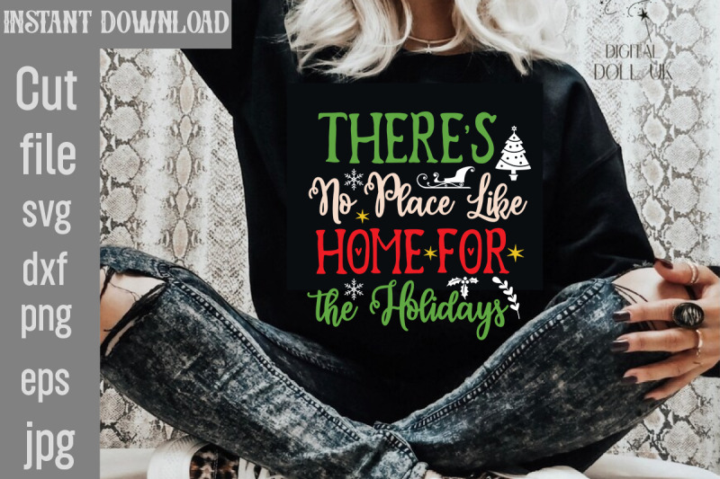 there-039-s-no-place-like-home-for-the-holidays-svg-cut-file-christmas-svg