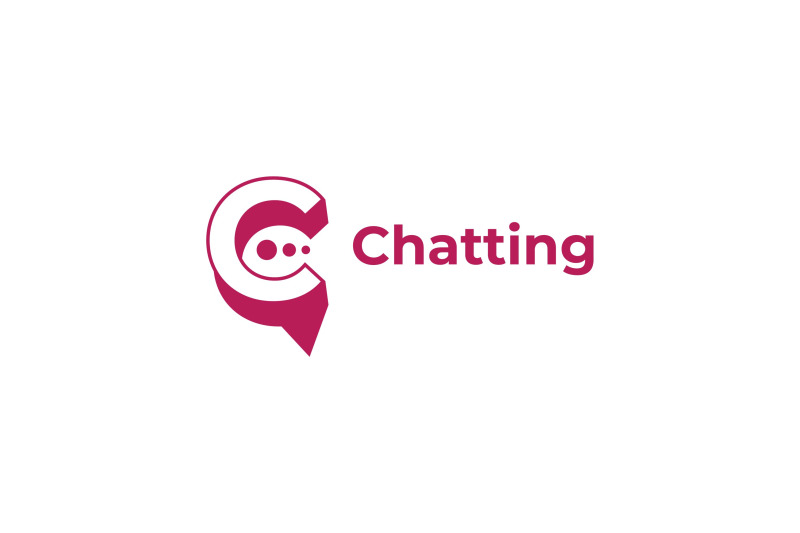 letter-c-chat-vector-template-logo-design