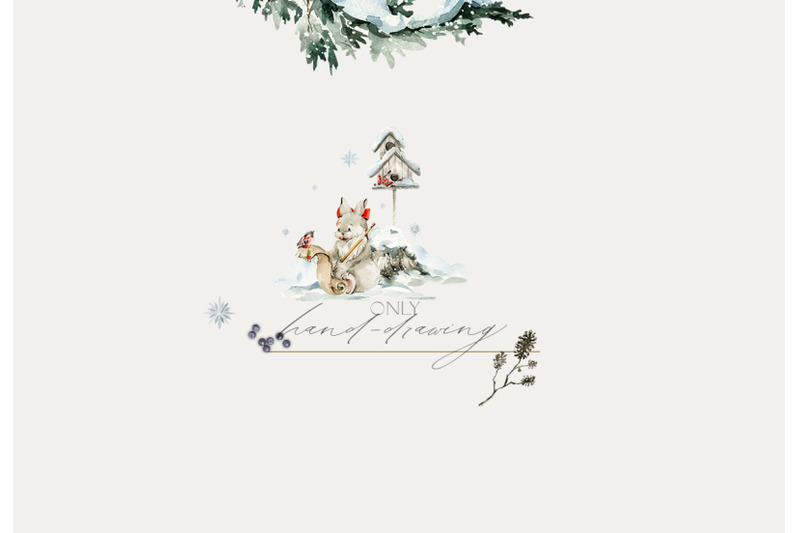 christmas-woodland-winter-forest-animals