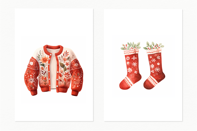 Hygge Christmas Bundle By TheHungryJPEG TheHungryJPEG