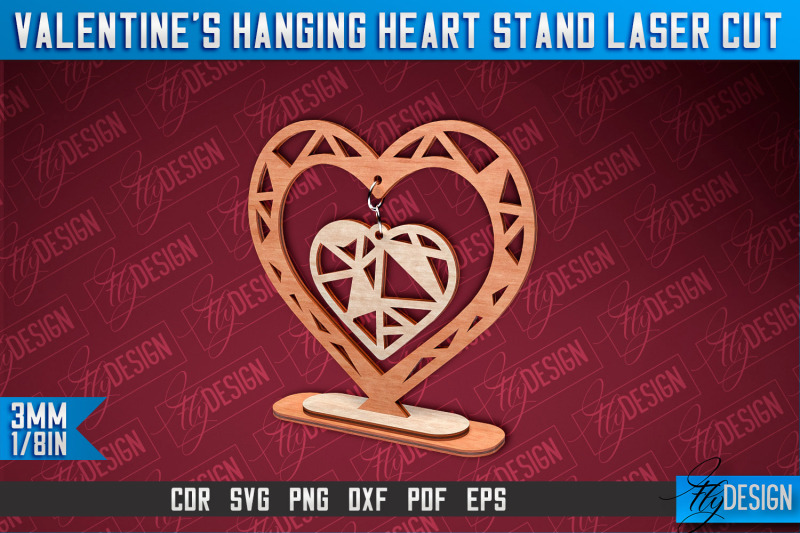 valentine-039-s-hanging-heart-stand-laser-cut-svg-design